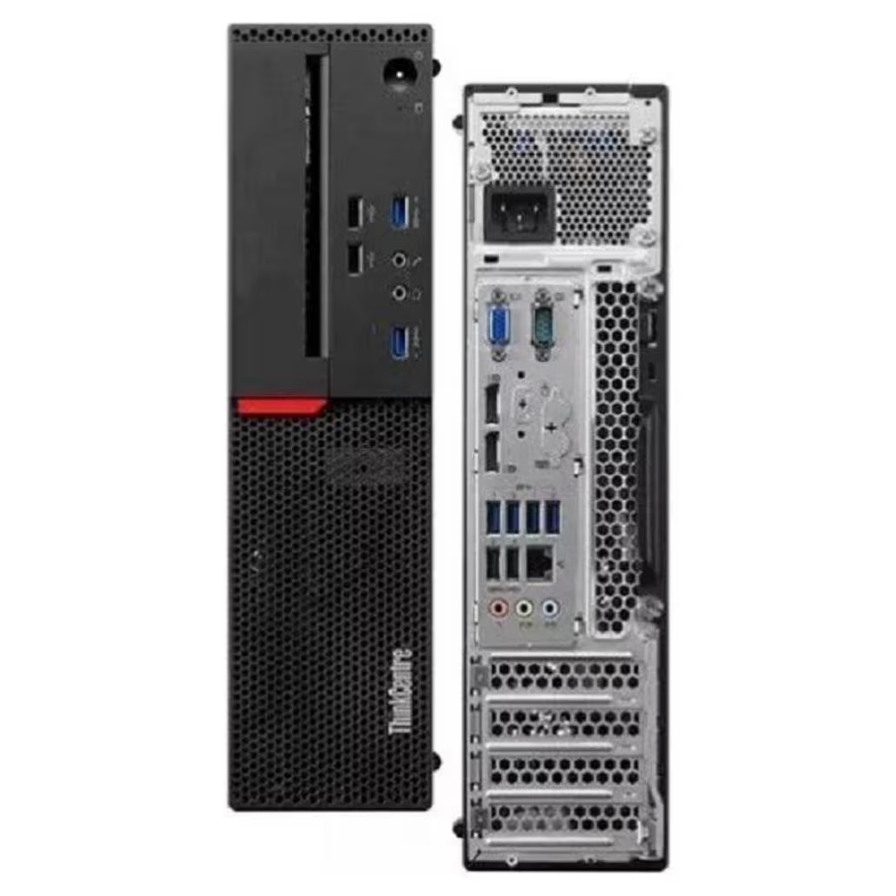 Kit Computador Lenovo M710S Core i3 6ªGen SSD 240GB 8GB Win 10 Pro + Monitor Lenovo D1960WA 19P VGA image number 3